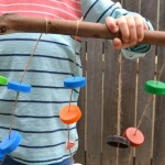 Friday Night Traditions and our Bottle Top Wind Chime by How We Montessori