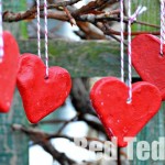 Salt Dough Recipe: Valentine’s Decorations by Red Ted Art