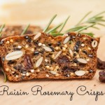 Going Crackers: Raisin Rosemary Crisps Recipe by Flour Arrangements