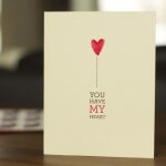 Watercolor Valentine by Little Monster