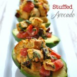 BLT Stuffed Avocado by Farmgirl Gourmet