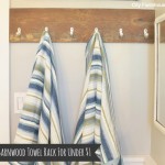 City Farmhouse-Barnwood Towel Rack Landscape