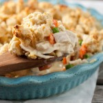 chicken pot pie crumble