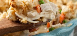 chicken pot pie crumble