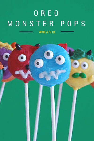 Oreo Monster Pops - a fun Halloween treat