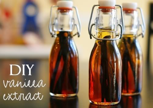 DIY Vanilla Extract Homemade Christmas Gifts for Bakers
