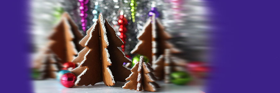 3D Christmas Tree Gingerbread Cookies by Not Martha
