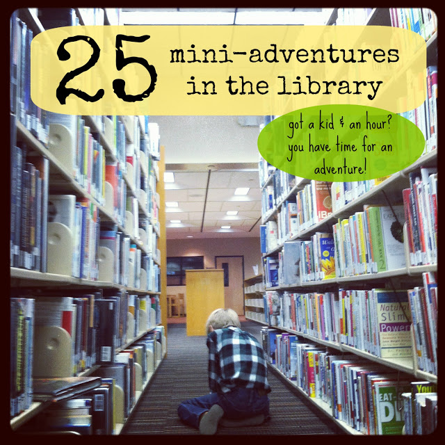 25 library adventures