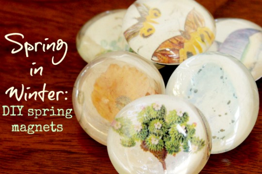 DIY Spring Magnets by Thistle and Leaves