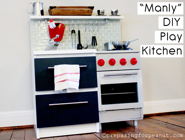 Manly play kitchen