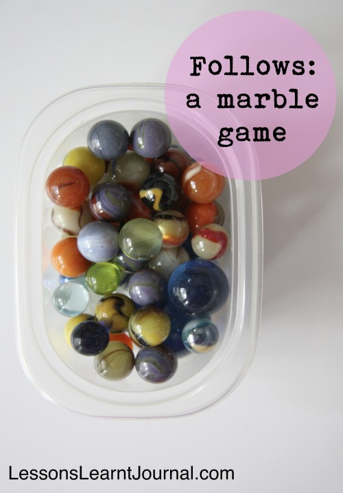 Marble Game Follows