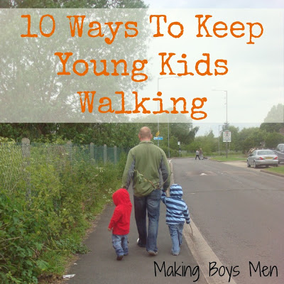 10 Ways to Keep Young Kids Walking