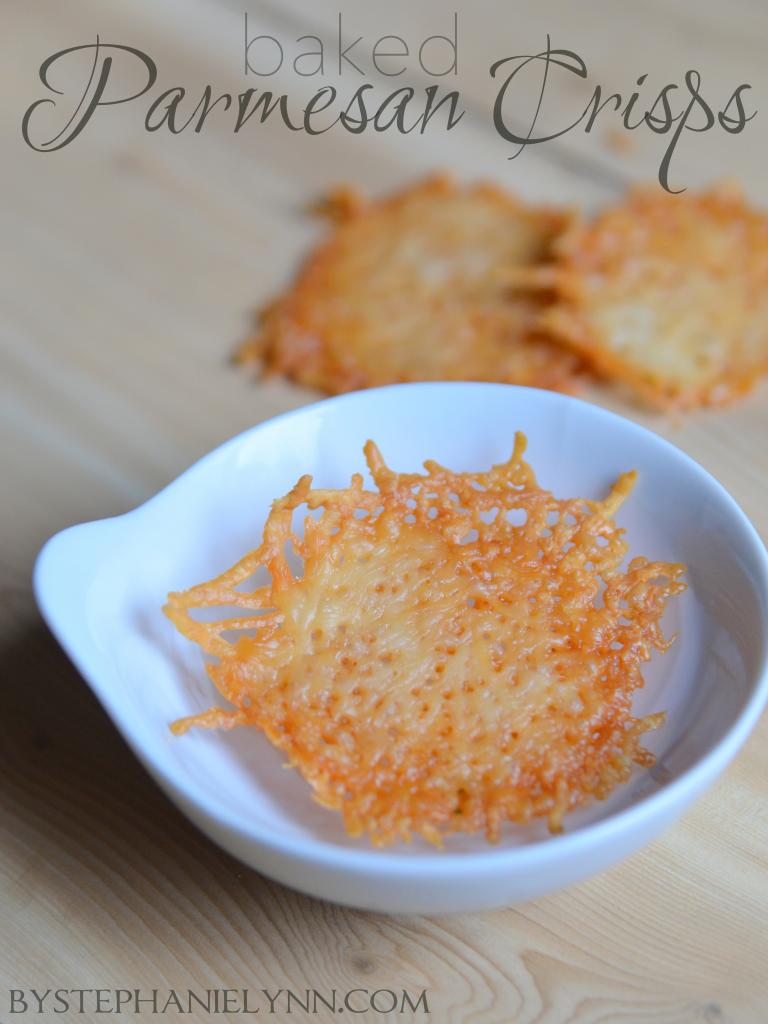 Baked Parmesan Crisps by Under the Table and Dreaming