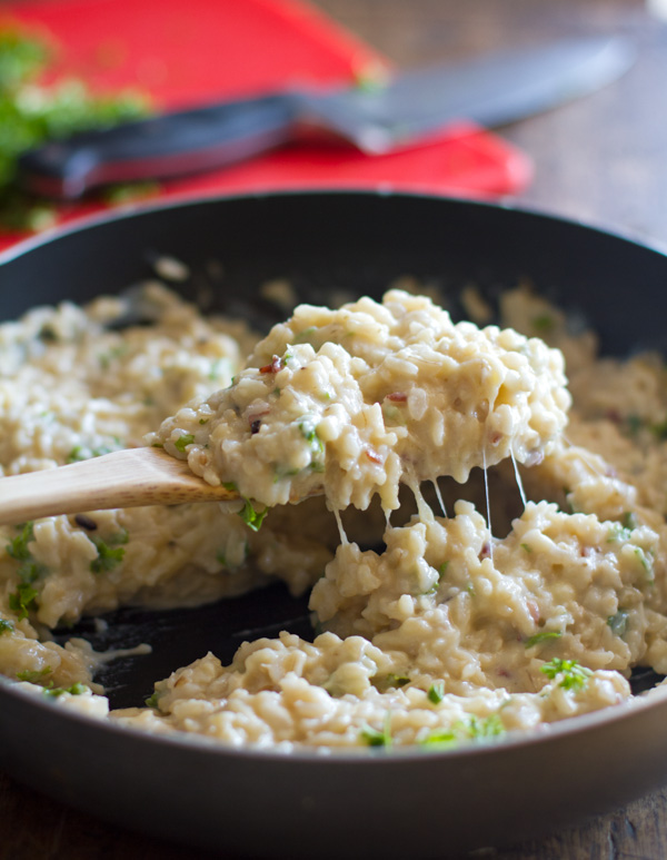 Creamy cauliflower garlic rice | Pinch of Yum