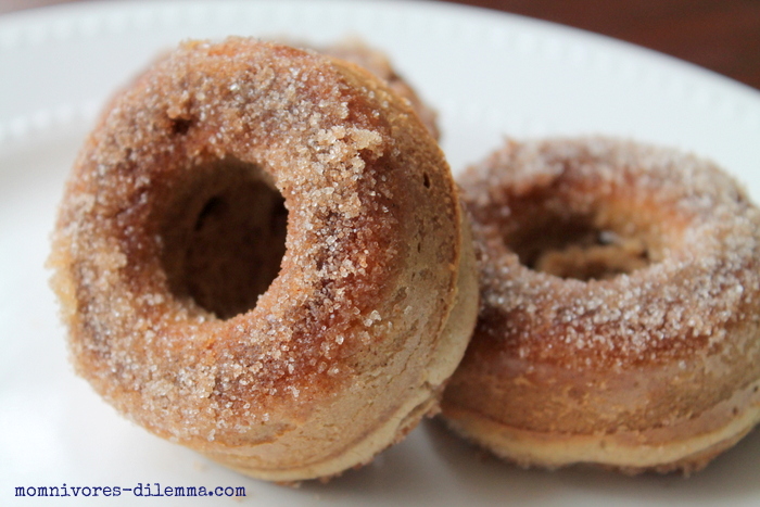 Gluten-Free Baked Cinnamon Sugar Donut Recipe by Momnivore’s Dilemma