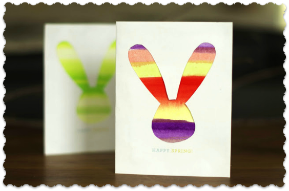 Happy Spring Bunny Card Craft Tutorial