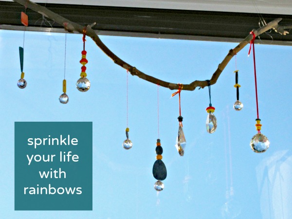 Sprinkle Rainbow Joy Around Your Living Room by What We Do All Day