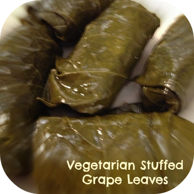 Vegetarian Stuffed Grape Leaves Recipe by Fuel the Body Well