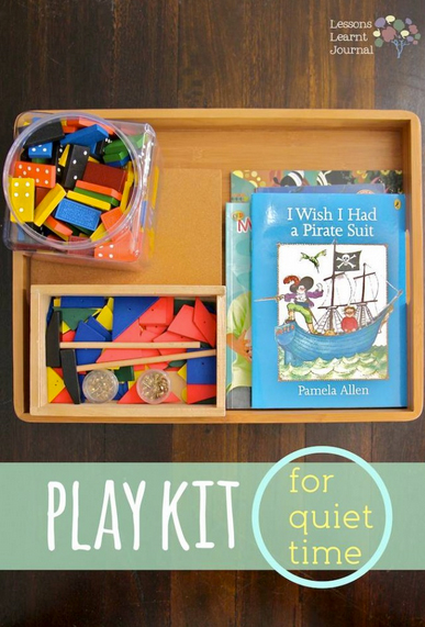 Play Kit for Quiet Time by Lessons Learnt Journal