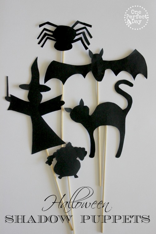 Halloween Shadow Puppets by One Perfect Day