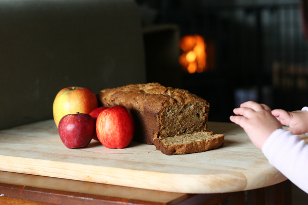 Browned Butter Apple Bread by Val Curtis of Bonbon Break