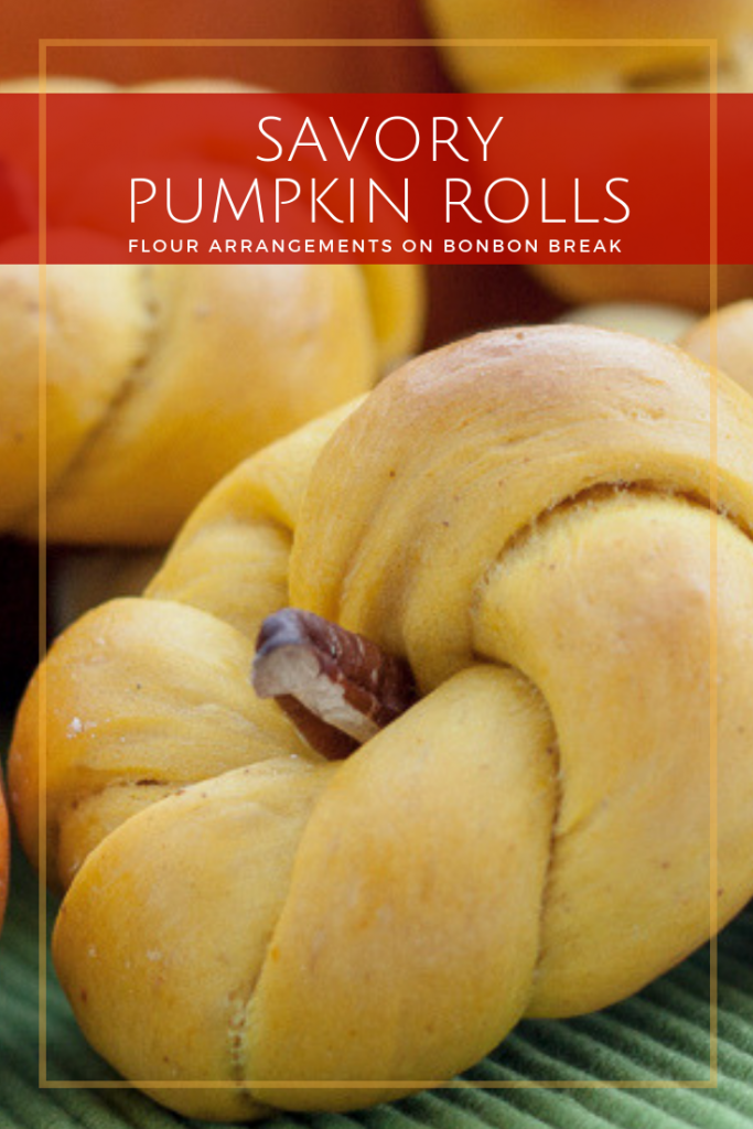 These pumpkin dinner rolls are perfect for a Halloween party or at your Thanksgiving dinner table. With a pinch of saffron, these savory rolls are perfect for any Fall dinner.