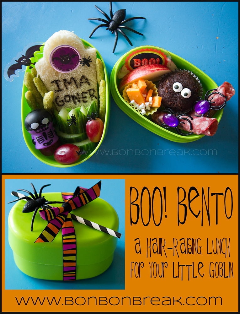 Boo! Bento...A Hair-Raising Lunch For Your Little Goblin by Arlee Greenwood for Bonbon Break