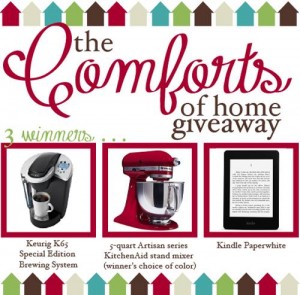 The Comforts of Home Giveaway