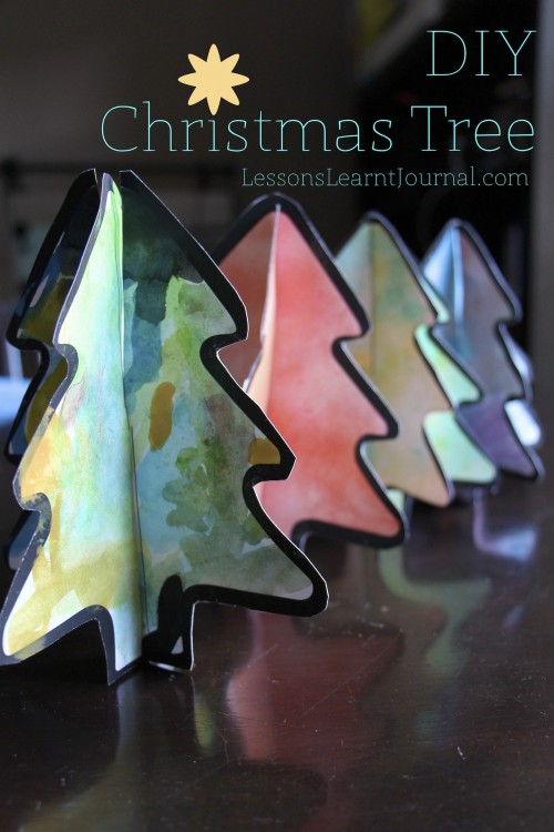 DIY Christmas Tree by Lessons Learnt Journal