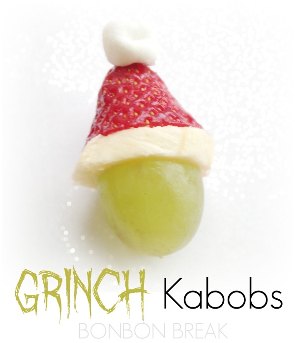 Grinch Kabobs