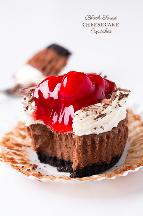 Black Forest Cheesecake Cupcake by Cooking Classy