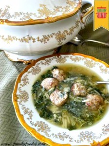 Easy Italian Wedding Soup by Family Foodie
