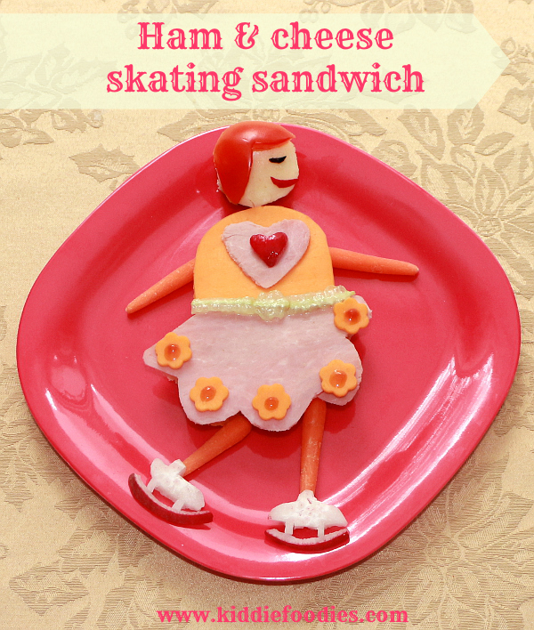 Skating Kiddie Sandwich by Kiddie Foodies