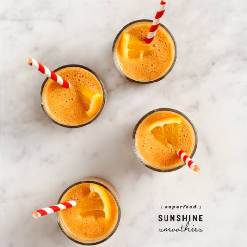 Superfood Sunshine Smoothies by Love and Lemons