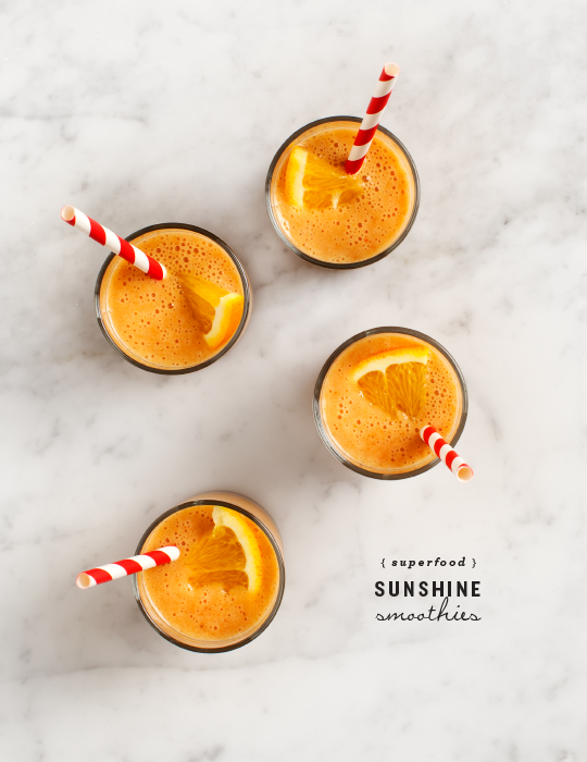 Superfoods Sunshine Smoothie by Love and Lemons