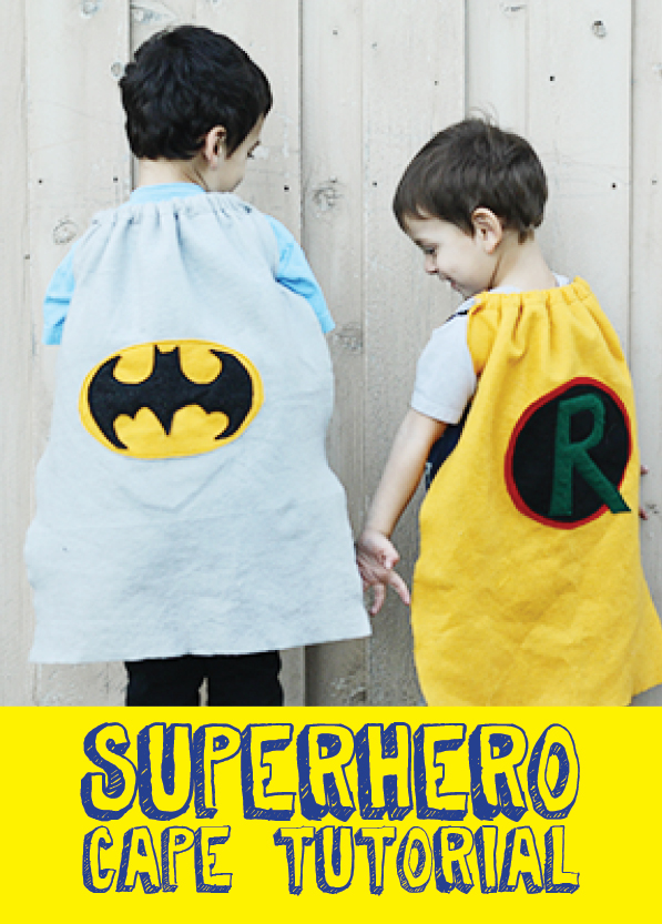 Superhero Cape Tutorial by Chaos and Love