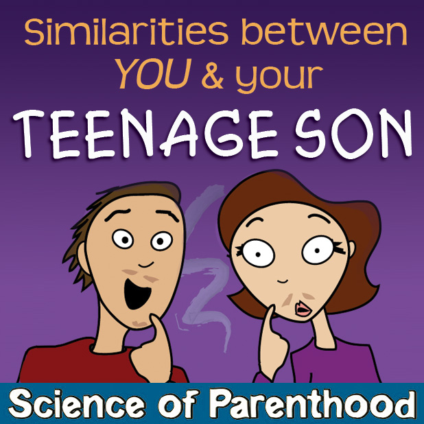 Moms & their Teenage Sons: You’re not as different as you think! by Science of Parenthood