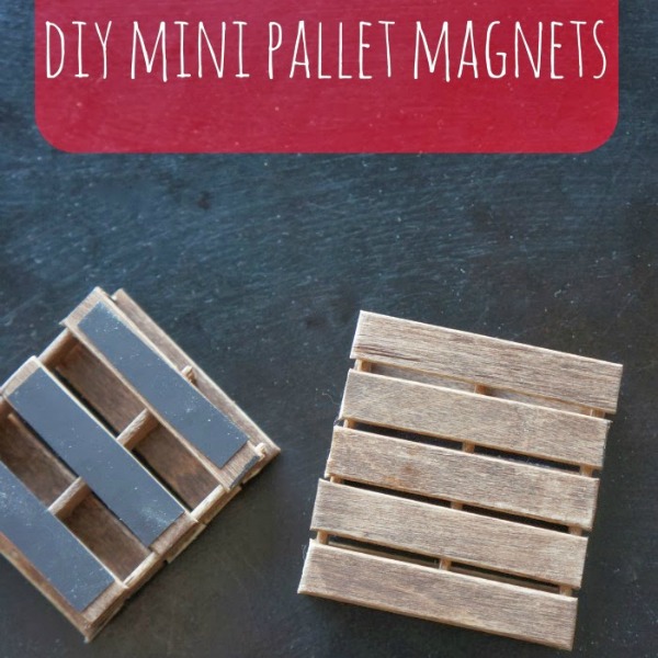 Mini Pallet Magnets by Cooking Like Lou
