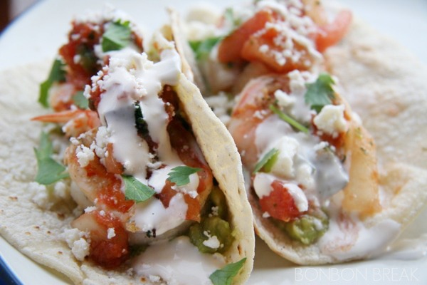Cilantro Lime Shrimp Tacos with #ShrimpShowdown