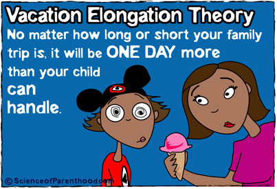 Science of Parenthood - Vacation Elongation Theory