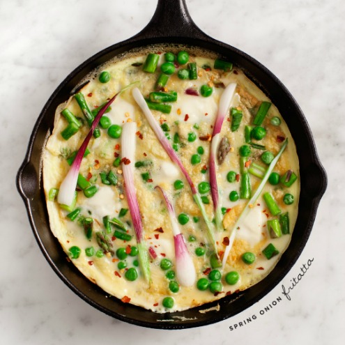 Spring Onion Frittata by Love and Lemons