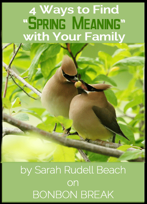4 Ways to Find ‘Spring Meaning’ with Your Family by Sarah Rudell Beach