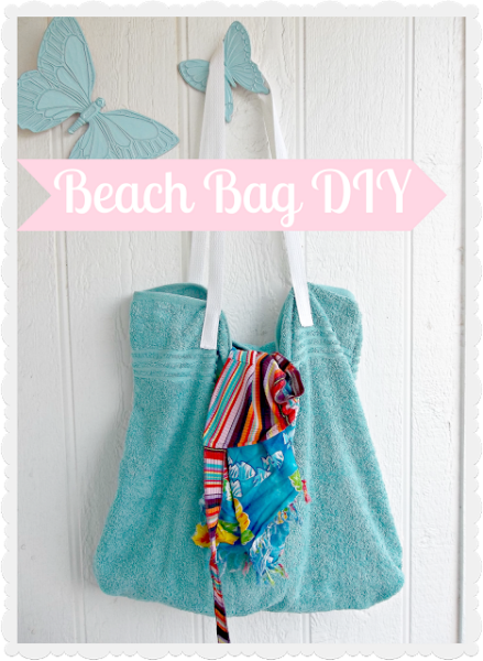 DIY Beach Bag by The NY Melrose Family