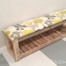 DIY Upholstered Bench