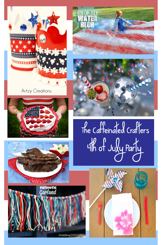 Virtual Fourth of July Party with the Caffeinated Crafters