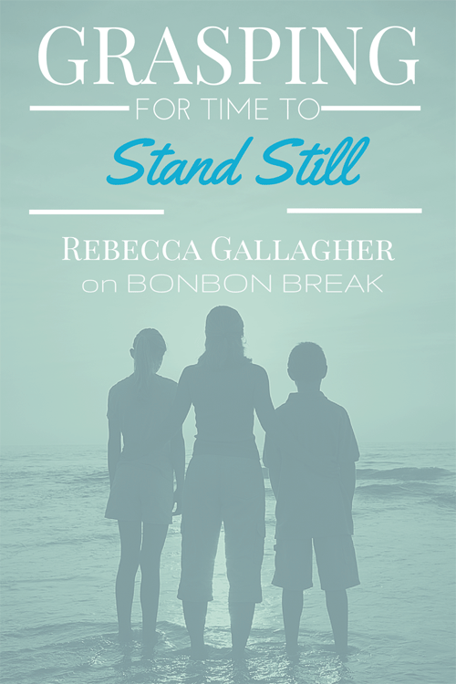 Grasping for time to stand still by Rebecca Gallagher of Frugalista blog