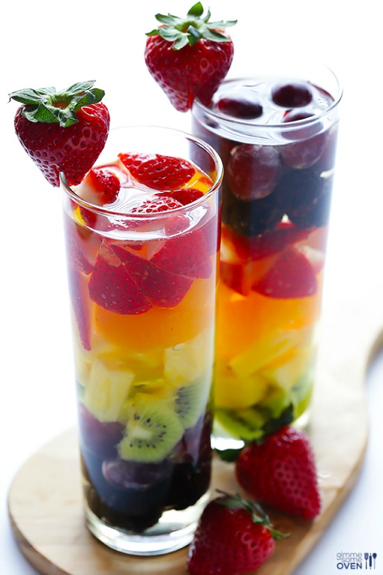 Rainbow Sangria by Gimme Some Oven