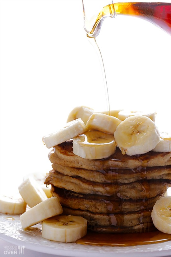 Banana Pancakes by Gimme Some Oven
