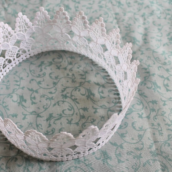 Lace Birthday Crown