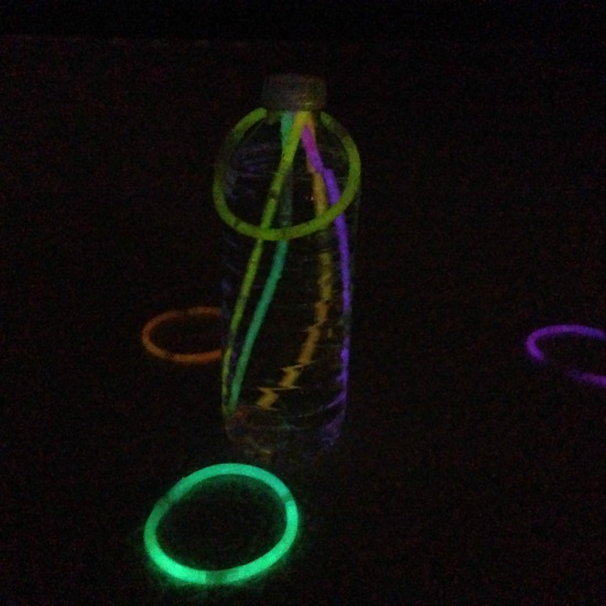Play Glow in the Dark Ring Toss!